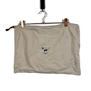 Will Leather Goods Canvas Drawstring 17” x 13” Dustbag Storage Dust Bag